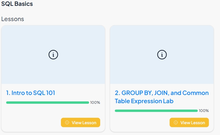 SQL Notes